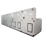 Integrated FXD series ultra low dew point desiccant wheel dehumidifier finished unit manufactured by Zhejiang Fengxing factory for lithium battery dry room humidity control