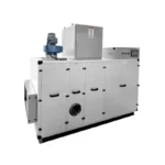 Fengxing FXS standard industrial rotary desiccant dehumidifier single unit, applicable humidity range 10%-50% RH, adjustable air volume from 200CMH to 25000CMH with PLC intelligent control cabinet