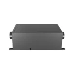 Top view rendering of FXR-40 ceiling concealed refrigerative dehumidifier, dual end air inlet and outlet structure, ultra-thin cabinet for hidden overhead installation
