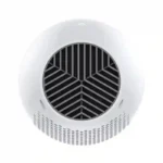 Top air outlet grille detail of FXRH-250ml small refrigerative dehumidifier, smooth air circulation design for quiet household moisture absorption